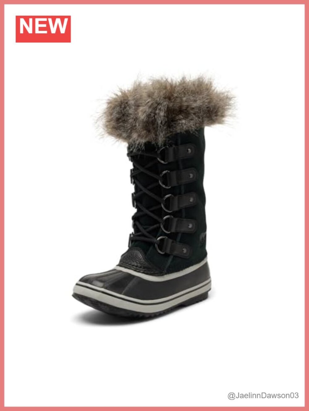 Waterproof Suede Snow Boots Faux Fur Cuff Winter Ankle Boots